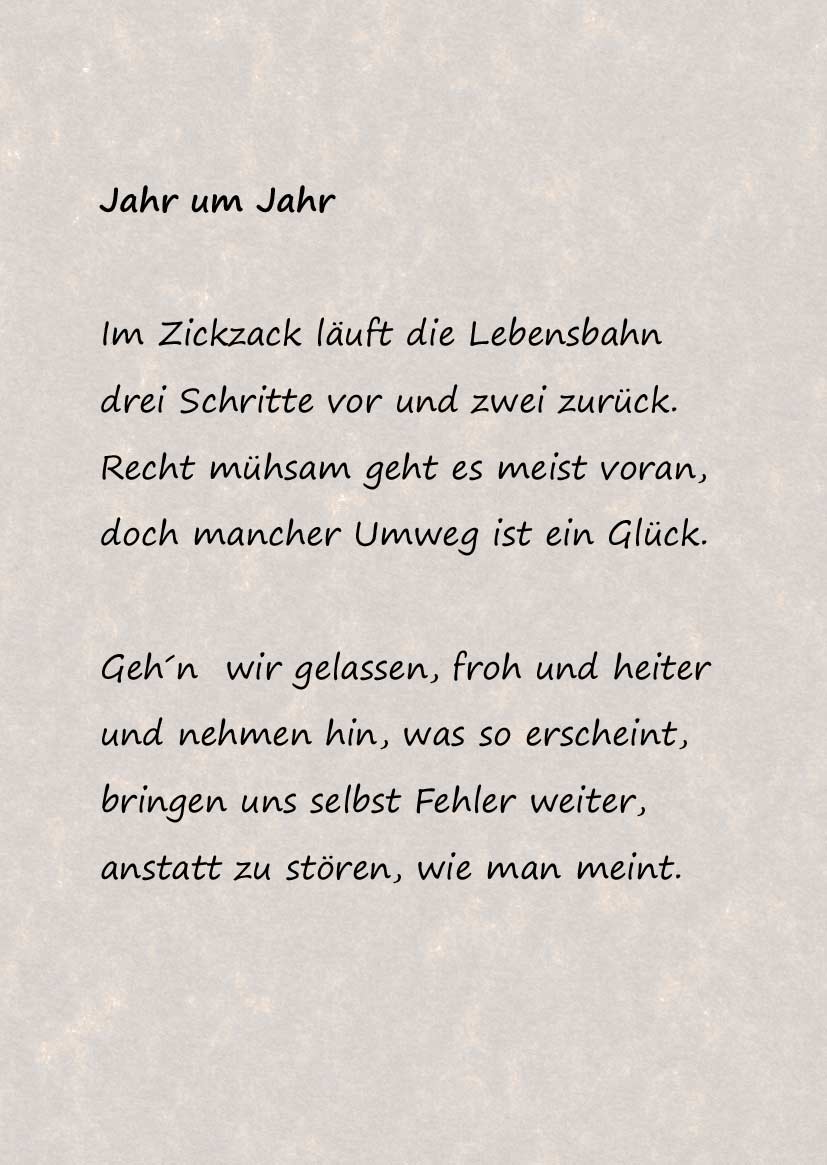 Gedichte Farbe bekennen